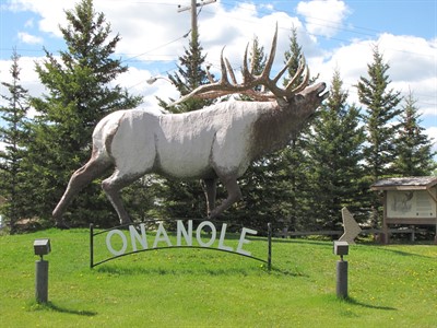Elk Statue